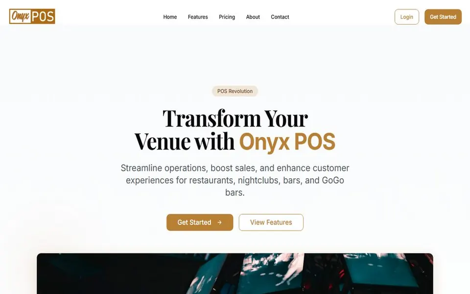 Screenshot of OnyxPOS
